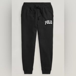 Polo by Ralph Lauren Black Joggers with White POLO Patch